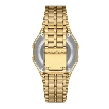 RELOJ DIGITAL UNISEX A159WGEA-1DF CASIO DORADO CLASICO - 3