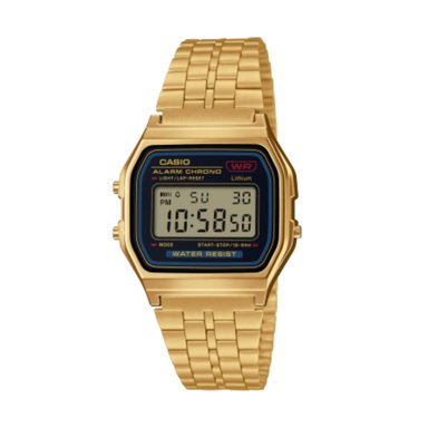 RELOJ DIGITAL UNISEX A159WGEA-1DF CASIO DORADO CLASICO - 4