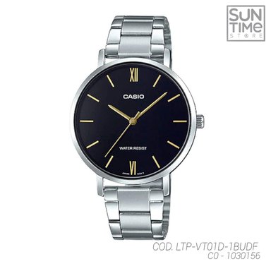 RELOJ ANALOGICO MUJER LTP-VT01D-1BUDF CASIO PLATEADO CLASICO 1030156