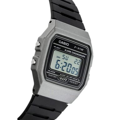 RELOJ DIGITAL HOMBRE F-91WM-1BCF CASIO SPORT
