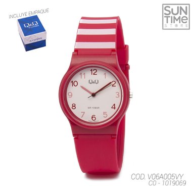 RELOJ ACUATICO MUJER V06A005VY QYQ CASUAL 1019069