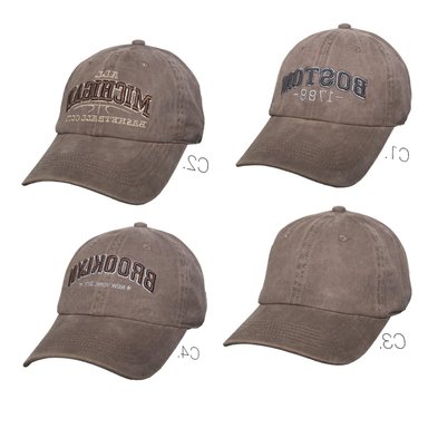 GORRA PRELAVADA UNISEX 3PRS006 SUNTIME MARRON SPORT 1030056