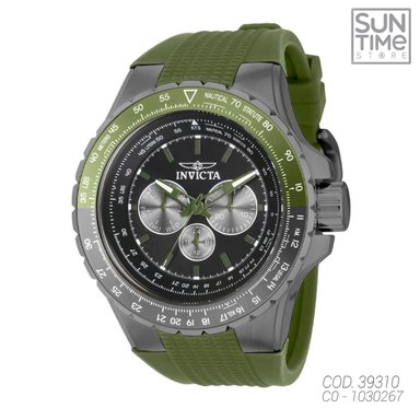 RELOJ ANALOGICO HOMBRE 39310 INVICTA VERDE SPORT 1030267