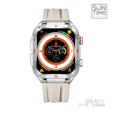 SMARTWATCH HOMBRE NT11 NAVIFORCE BEIGE 1030955 - 5