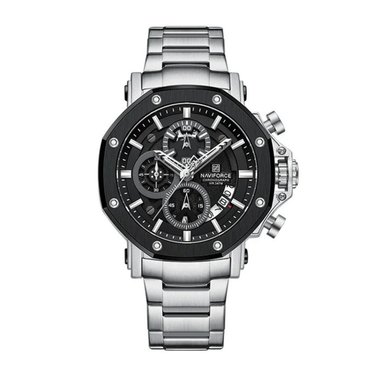 RELOJ ANALOGICO HOMBRE NF8065 NAVIFORCE PLATEADO CLASICO 1030917