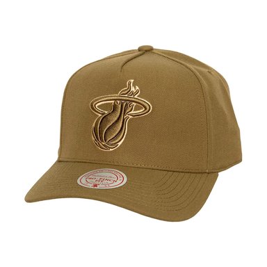 GORRA MITCHELL Y NESS NBA-MIAMI HEAT HP12962-MHEOLIV