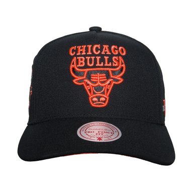 GORRA MITCHELL Y NESS NBA-CHICACO BULLS HP12127-CBUBLCK
