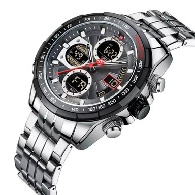RELOJ ANALOGICO-DIGITAL HOMBRE NF9197 S/B/GY NAVIFORCE - 2