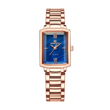 RELOJ ANALOGICO MUJER NF5039S AZUL NAVIFORCE