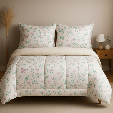 EDREDÓN INVIERNO - ALGODÓN CON PIEL DE CARNERO PREMIUM QUEEN