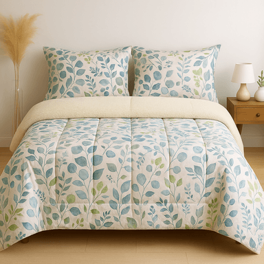 EDREDÓN INVIERNO - ALGODÓN CON PIEL DE CARNERO PREMIUM QUEEN