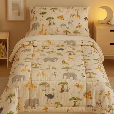 EDREDÓN INVIERNO - ALGODÓN CON PIEL DE CARNERO PREMIUM QUEEN