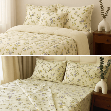 PACK INVIERNO - ALGODÓN CON PIEL DE CARNERO PREMIUM KING