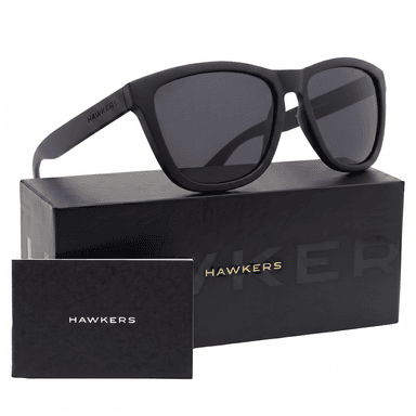 LENTES DE SOL POLARIZADO HAWKERS ONE 140014 NEGRO MATE UNISEX TALLA 54MM - LOAIZAR.PE - 1