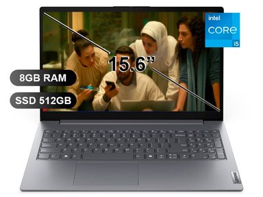 LAPTOP LENOVO V15 G5 IRL I5-13420H, 8GB RAM, 512GB SSD, SIN WINDOWS, 15.6' (83GW005LLD)