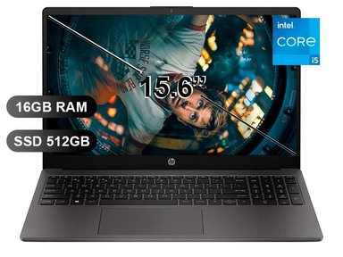 LAPTOP HP 250 G10 I5-1334U, 16GB RAM, 512GB SSD, SIN WINDOWS, 15.6' (B5UW7AT) - 1