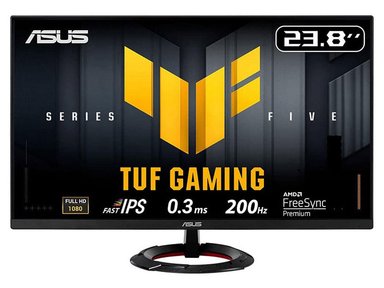 MONITOR ASUS TUF GAMING VG249Q5R 23.8' IPS, 200HZ, 0.3MS, FREESYNC - 1