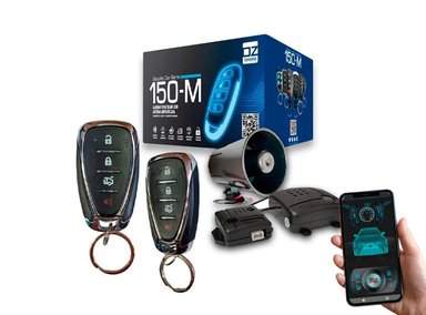 ALARMA DE AUTO OZ TUNNING BLUETOOTH APP UNIVERSAL 150 METROS T373