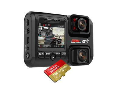 CÁMARA PARA AUTOS DASHCAM 256 GB Full HD