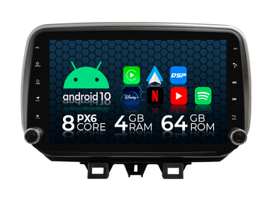 AUTORADIO ANDROID OZ TUNNING BLUETOOTH PROFESIONAL PX6 TUCSON 2019 - 2022