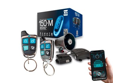 ALARMA OZ TUNNING AUTO BLUETOOTH APP UNIVERSAL 150 METROS T233-BT