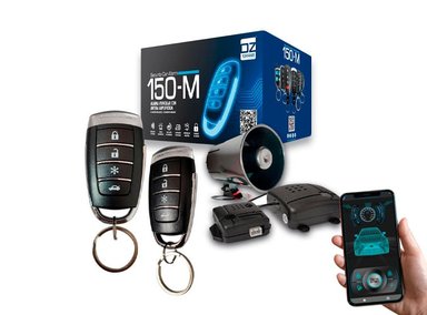 ALARMA AUTO OZ TUNNING BLUETOOTH APP UNIVERSAL 150 METROS T216-BT
