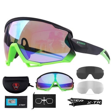 LENTES CICLISMO X-TIGER WJK3-02 POLARIZADOS FOTOCROMÁTICOS