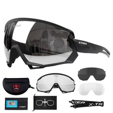 LENTES CICLISMO X-TIGER WJK3-01 POLARIZADOS FOTOCROMÁTICOS