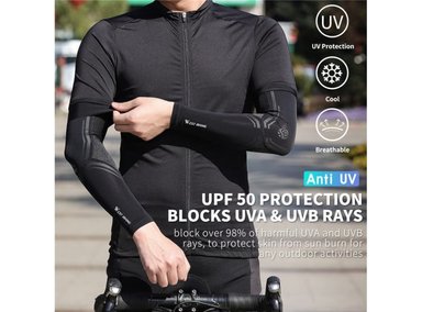 MANGAS WEST BIKING YP0212116 CICLISMO ANTI UV - 4