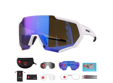 LENTES CICLISMO X-TIGER JPC3-06 POLARIZADOS FOTOCROMÁTICOS