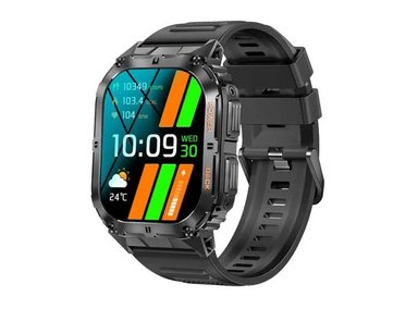 SMARTWATCH SPOVAN K61 PRO MONITOR SALUD MULTISPORT NEGRO