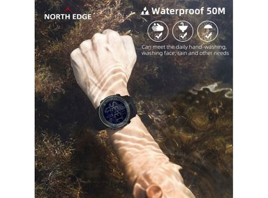 RELOJ NORTH EDGE HOMBRE DIGITAL LAKER II RESISTENTE AGUA - 3