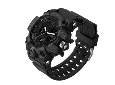 RELOJ SANDA HOMBRE ANÁLOGO DIGITAL DEPORTIVO 6030 NEGRO