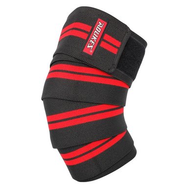 RODILLERAS DEPORTIVAS AOLIKES A-7164 VENDAS COMPRESIÓN ROJO