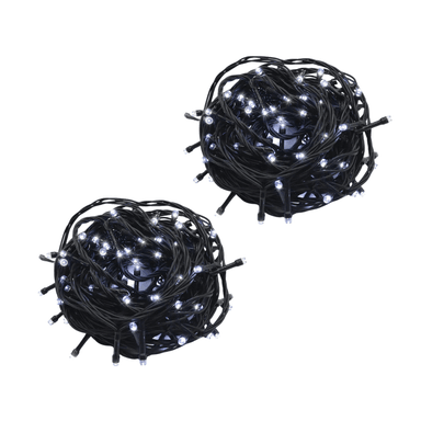 SET DE 2 JUEGOS DE 200 LUCES MUSICAL PARA DECORACIÓN