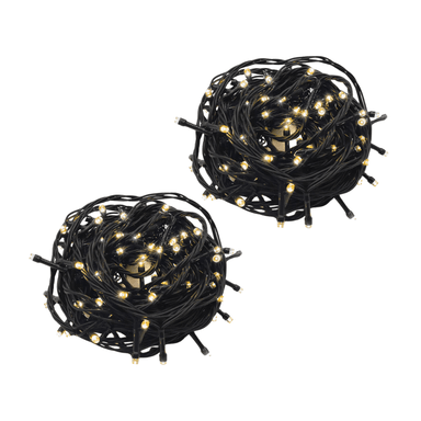 SET DE 2 JUEGOS DE 200 LUCES MUSICAL PARA DECORACIÓN