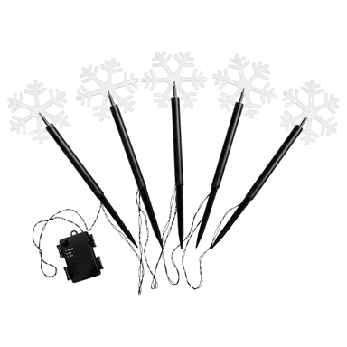 LUCES COPO DE NIEVE IMPERMEABLE PARA JARDÍN DECORACIÓN NAVIDAD - 3
