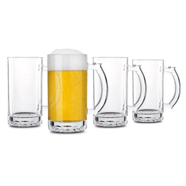 SET 4 VASOS CHOPS CERVECERO CHELERO 450 ML