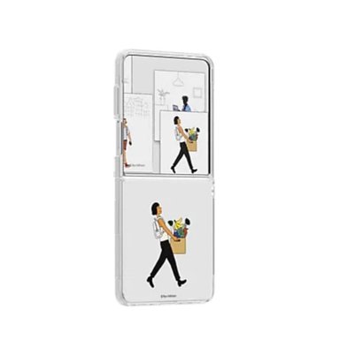 ILYA MILSTEIN GALAXY Z FLIP7 FLIPSUIT CARD WITH CASE - 1