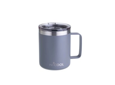 TAZA TERMICA 360ML ACERO INOXIDABLE GRIS