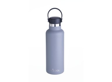 BOTELLA WECOOL 650ML TÉRMICA ACERO INOXIDABLE GRIS