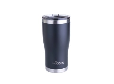 TAZA TERMICA 590 ML ACERO INOXIDABLE NEGRO