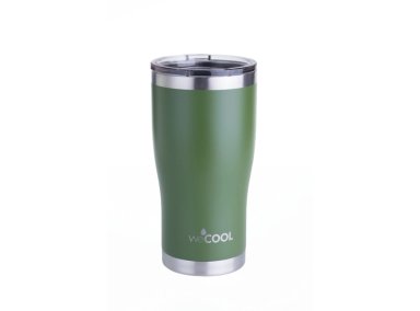 TAZA TERMICA 590 ML ACERO INOXIDABLE VERDE