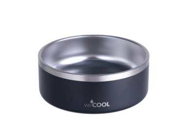 DOG BOWL DE ACERO INOXIDABLE 32OZ- NEGRO