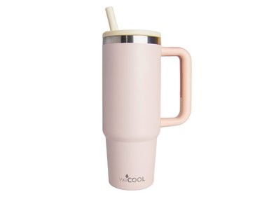 TAZA 30OZ ANTIDERRAME- CORAL