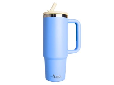 TAZA 30OZ ANTIDERRAME- CELESTE