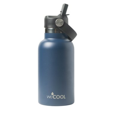 BOTELLA TÉRMICA KIDS DE ACERO INOXIDABLE MARCA WECOOL- AZUL