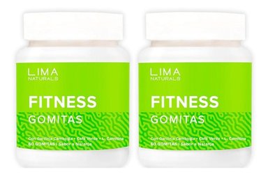 GOMITAS FITNESS SABOR NARANJA LIMA NATURALS 60 UNIDADES PACK X 2