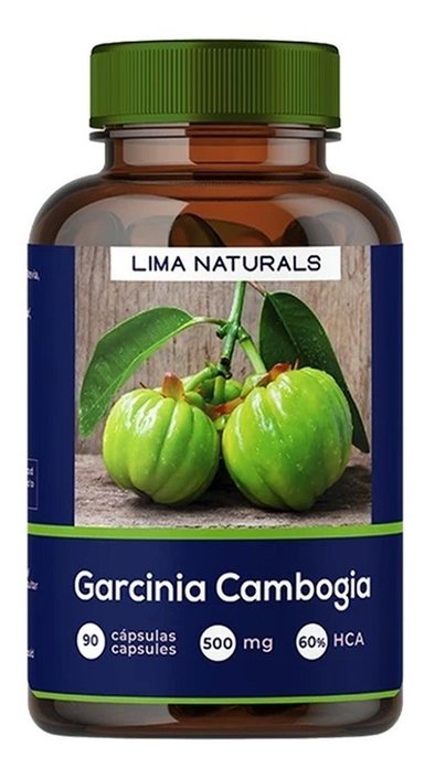 01 FRASCO LIMA NATURALS GARCINIA 90 CÁPSULAS