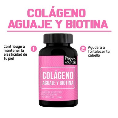 CÁPSULAS LIMA NATURALS COLÁGENO AGUAJE Y BIOTINA COMPRIMIDOS 02 FRASCOS 100 UNIDADES - 2
